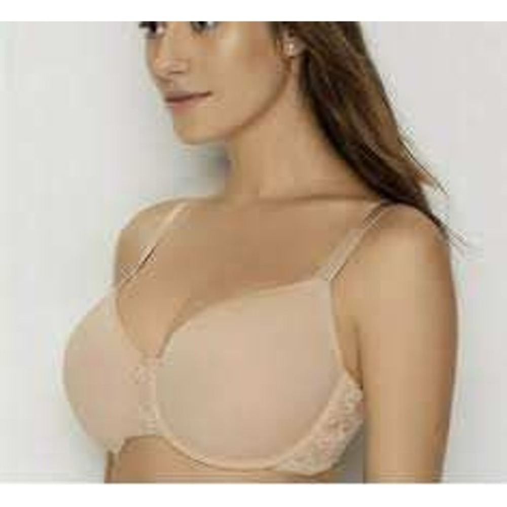 Wacoal Halo Lace Underwire Bra Beige Nude 38B 853166